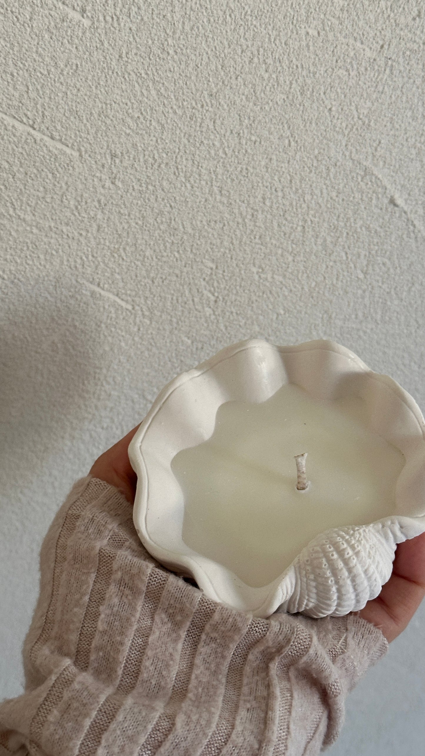 Seashell Candle