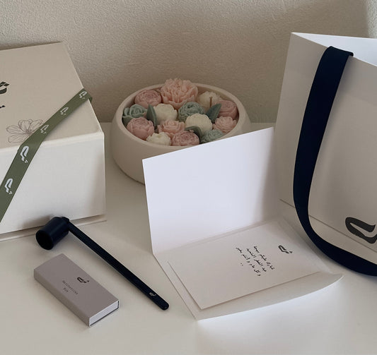 Eid Blooming Candle Gift