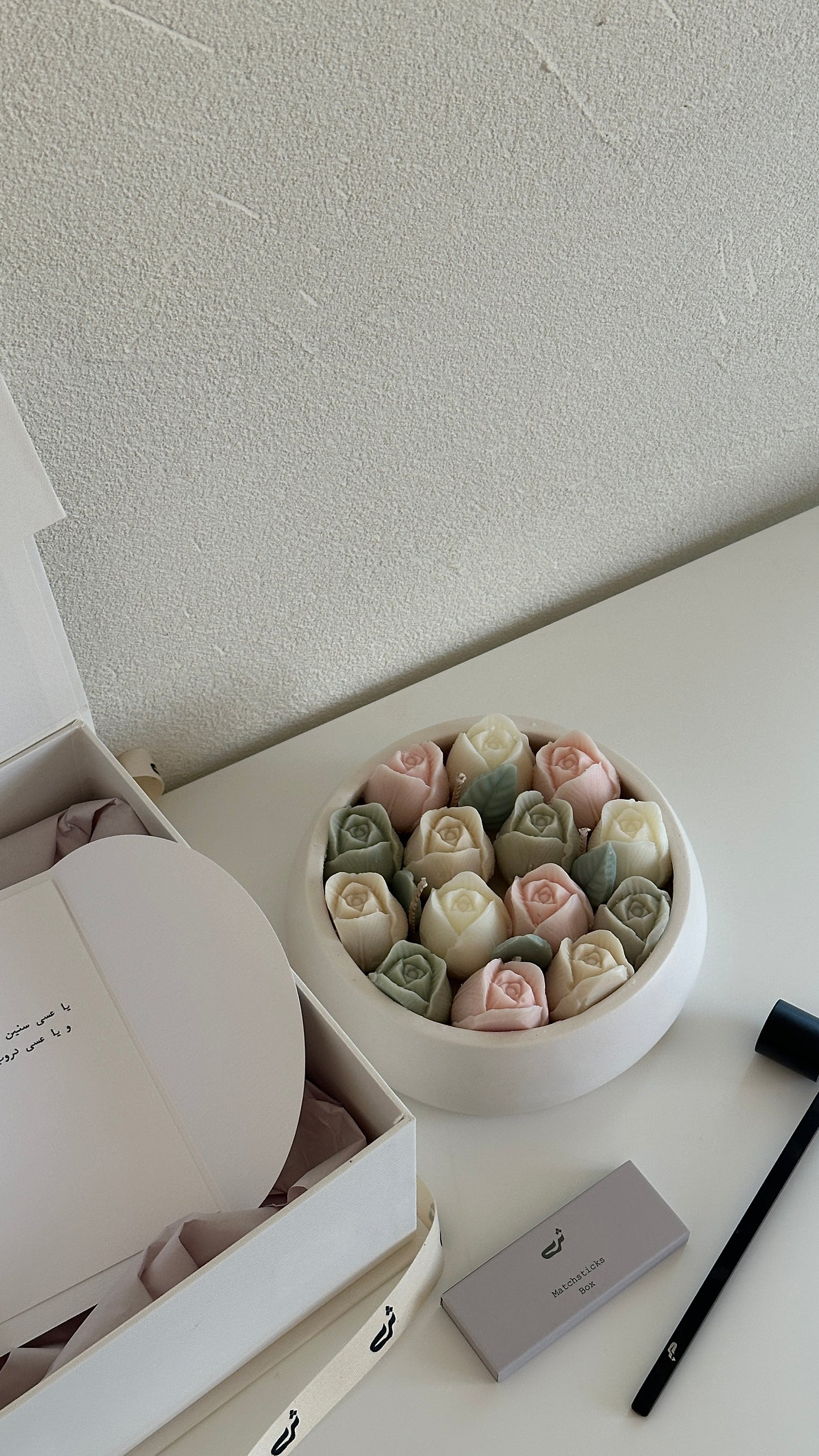 Tulip Candle Gift Set